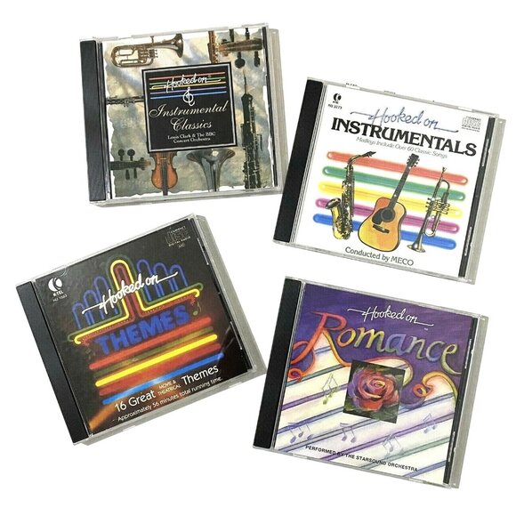 K-Tel Hooked on Themes & Instrumentals 4 CD Box Set - Picture 6 of 10